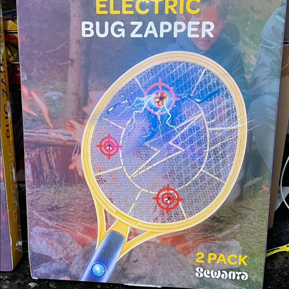 Yellow Electric Bug Zapper - 2 Pack